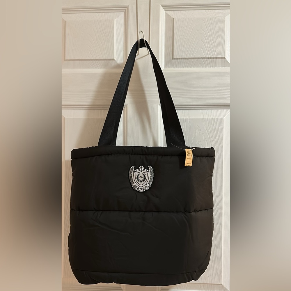 Victoria Secret Black Tote NWT